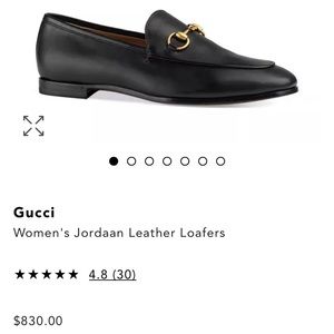 Gucci Jordaan Leather Loafer